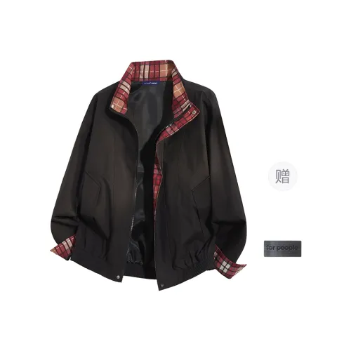 FAX FOR FMACM x For People Jackets Coats Unisex Black