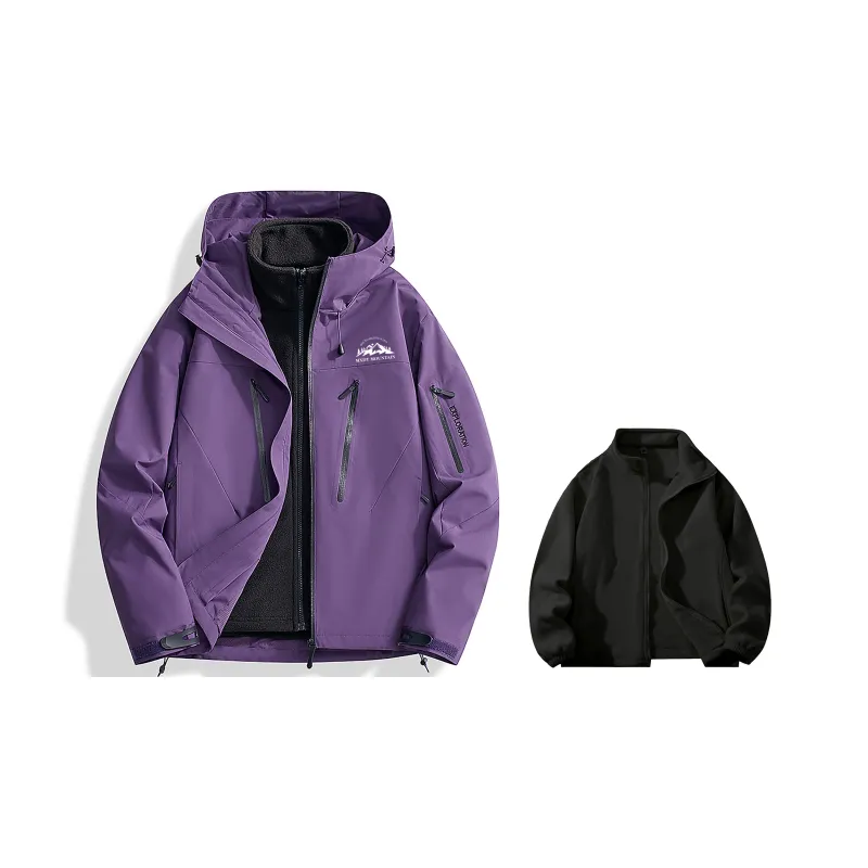MXDT Jackets Coats Unisex Obsidian Black-31