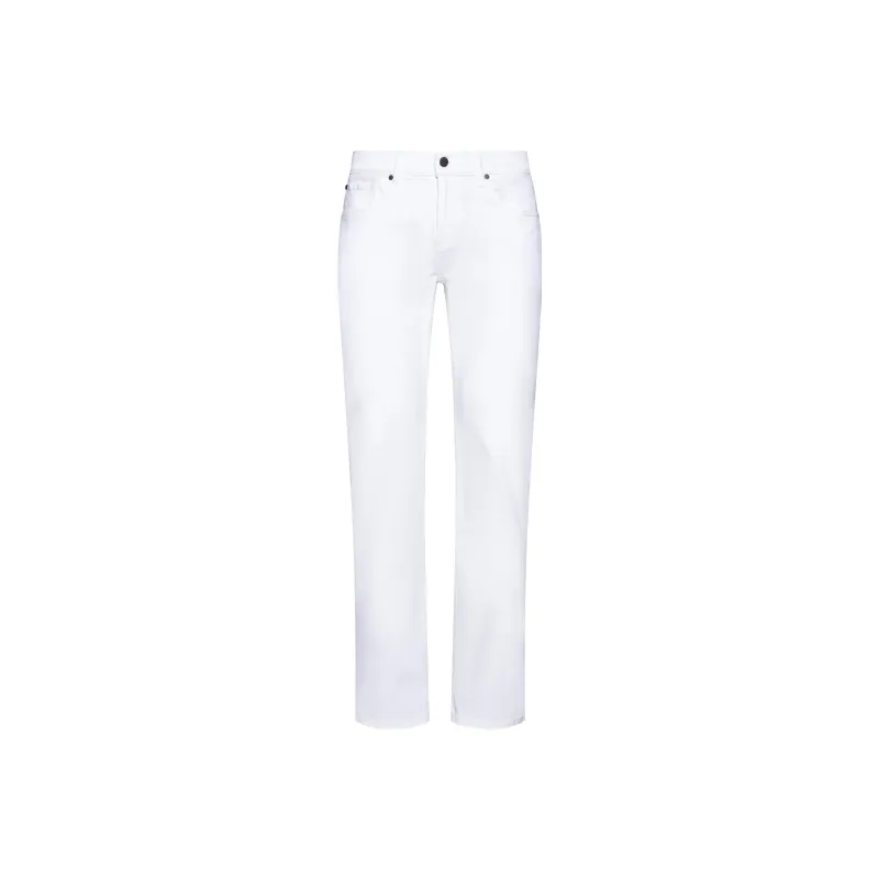 SEVEN FOR ALL MANKIND Straight Leg Tapered Skinny Cut Jeans-0