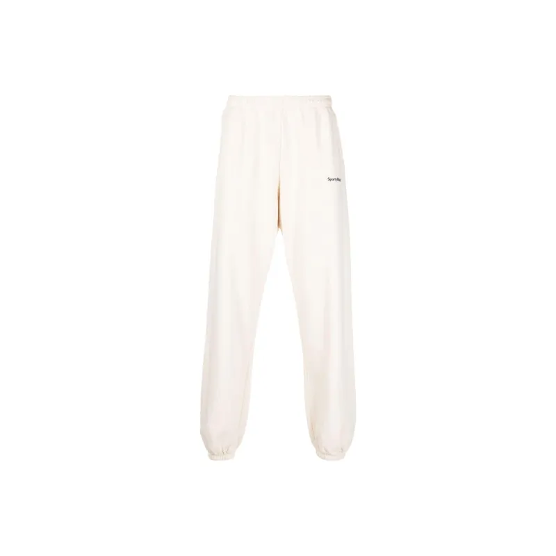 SPORTY & RICH Embroidered logo Track Trousers-0