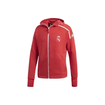 Adidas Real Madrid C.F REAL ZNE Jackets Coats Men's Red