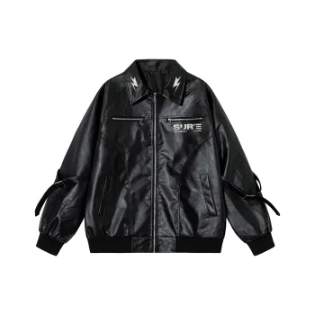 SUPEREALLY Leather Jacket Unisex