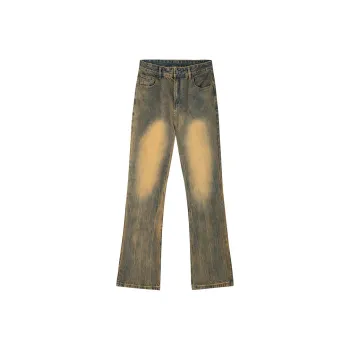 Kawasaki Jeans Unisex Vintage Yellow
