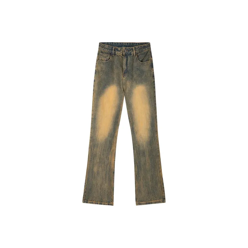 Kawasaki Jeans Unisex Vintage Yellow-0