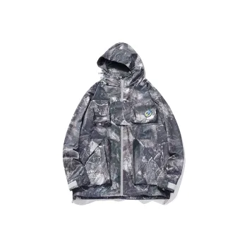GUUKA TECH Trench Coat Men's Multicolor