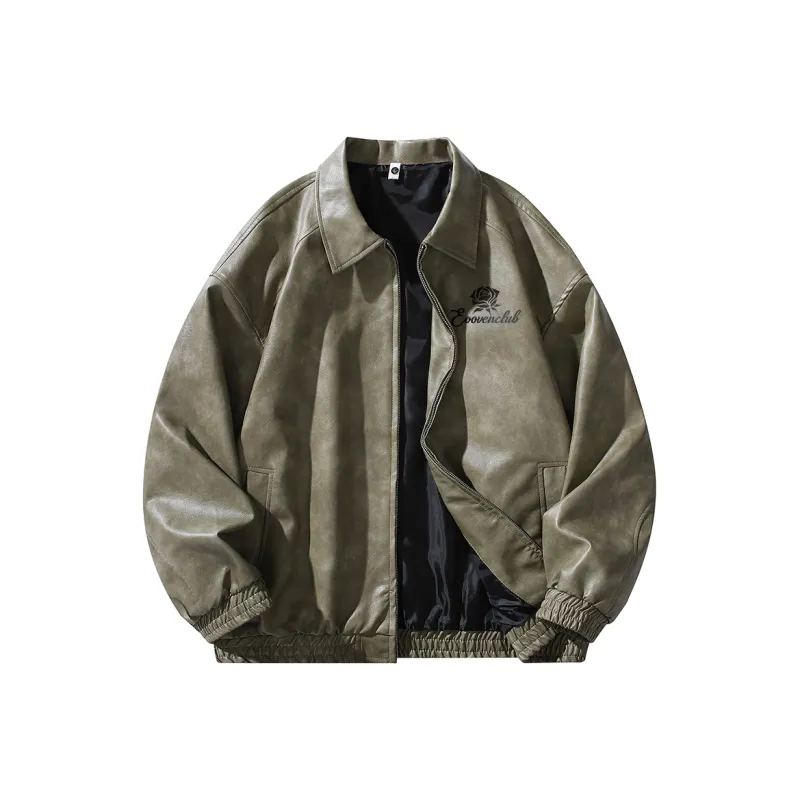 EOOVEN Leather Jackets Unisex-5