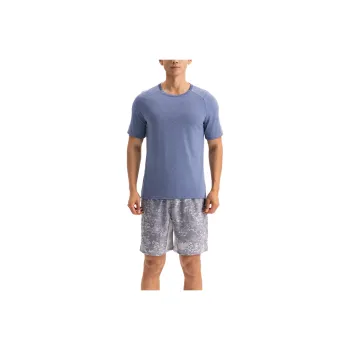 DECATHLON 500 Series T Shirt Men's Gray Slate Blue