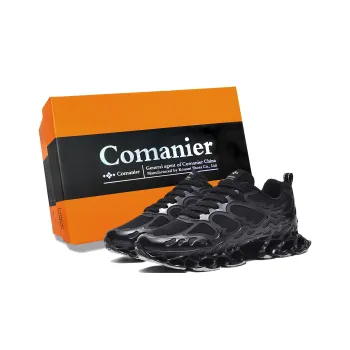 Comanier Cushioning, Slip Resistant, Abrasion Resistant, Breathable, Rebound Low Top Jogging Running Shoes Unisex