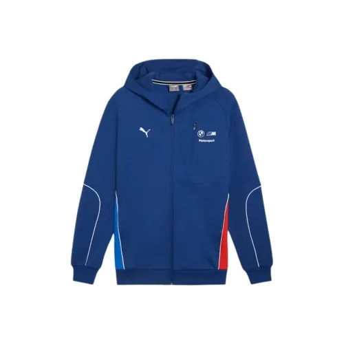 PUMA Bmw M Motorsport Men's Hooded Sweat Jacket