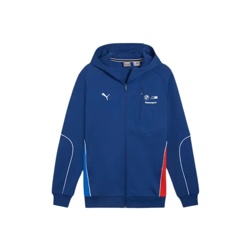 PUMA Bmw M Motorsport Men's Hooded Sweat Jacket-0