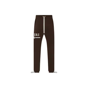 AMIRI Knitted Sweatpants Men Brown