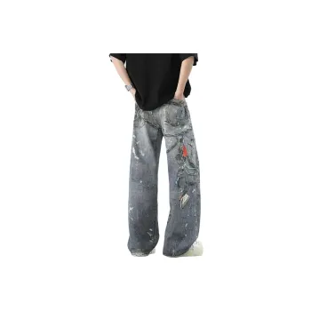 SWAMP AREA Jeans Unisex Dark Blue