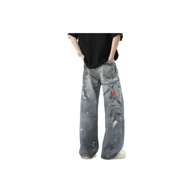 SWAMP AREA Jeans Unisex Dark Blue-0