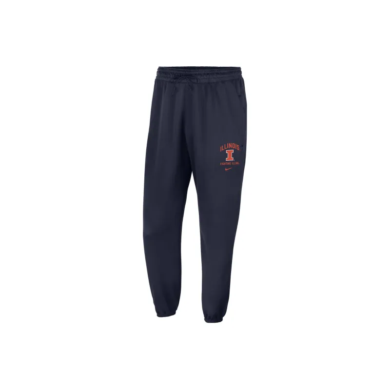 Nike Illinois Standard Issue Knitted Sports Pants Men's Marine Blue-0
