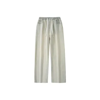 Children Of Huaxia Jeans Unisex Yellow Mud