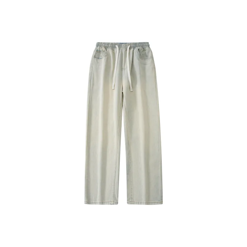 Children Of Huaxia Jeans Unisex Yellow Mud-0