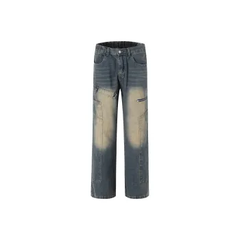 Ghost Mask Jeans Unisex Blue