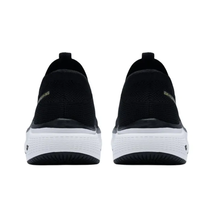 Skechers Slip ins Anti Slip Wear Resistant Low Top Casual Shoes Men's Black Gold-3