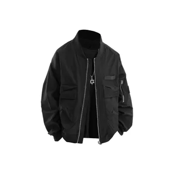 KAIPAINEN Jackets Coats Unisex Classical Style Black