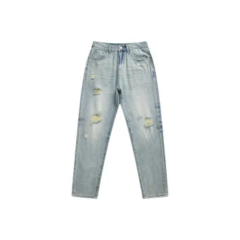 Fingercroxx Jeans Unisex Blue