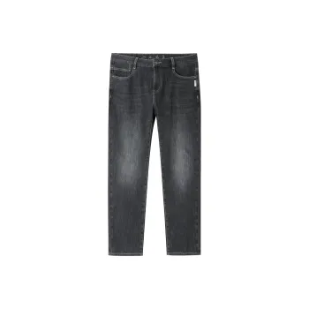 HLA Jeans Men Black Denim Gradient Medium 49