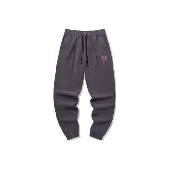 GUKUUL Casual Pants Unisex Black Gray