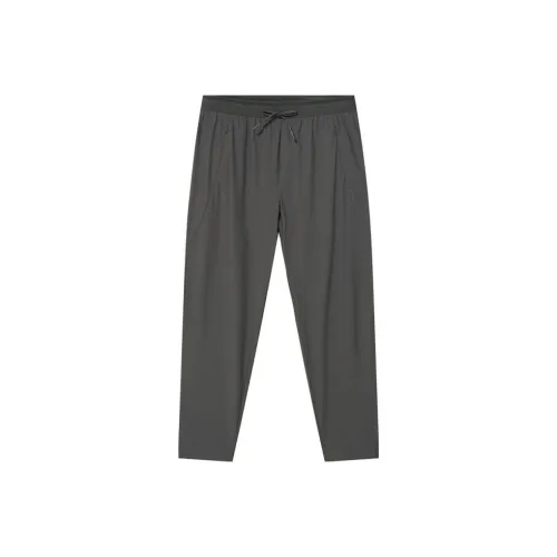 Reebok Knitted Sweatpants Men Charcoal Black