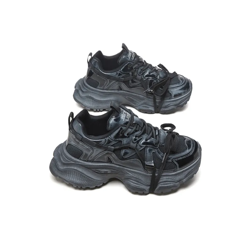 JEANSWEST Low Top Chunky Sneakers Women's-2