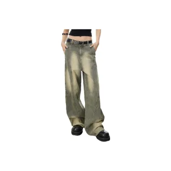 0-CROWORLD Jeans Unisex