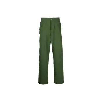 Homme Plissé Issey Miyake Casual Pants Men Green