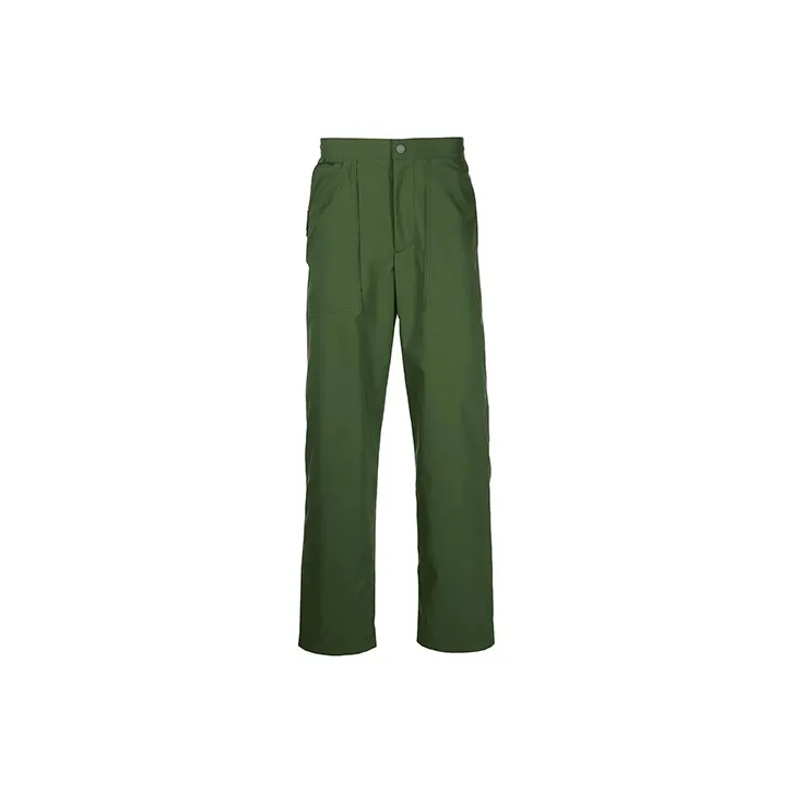 Homme Plissé Issey Miyake Casual Pants Men Green-0