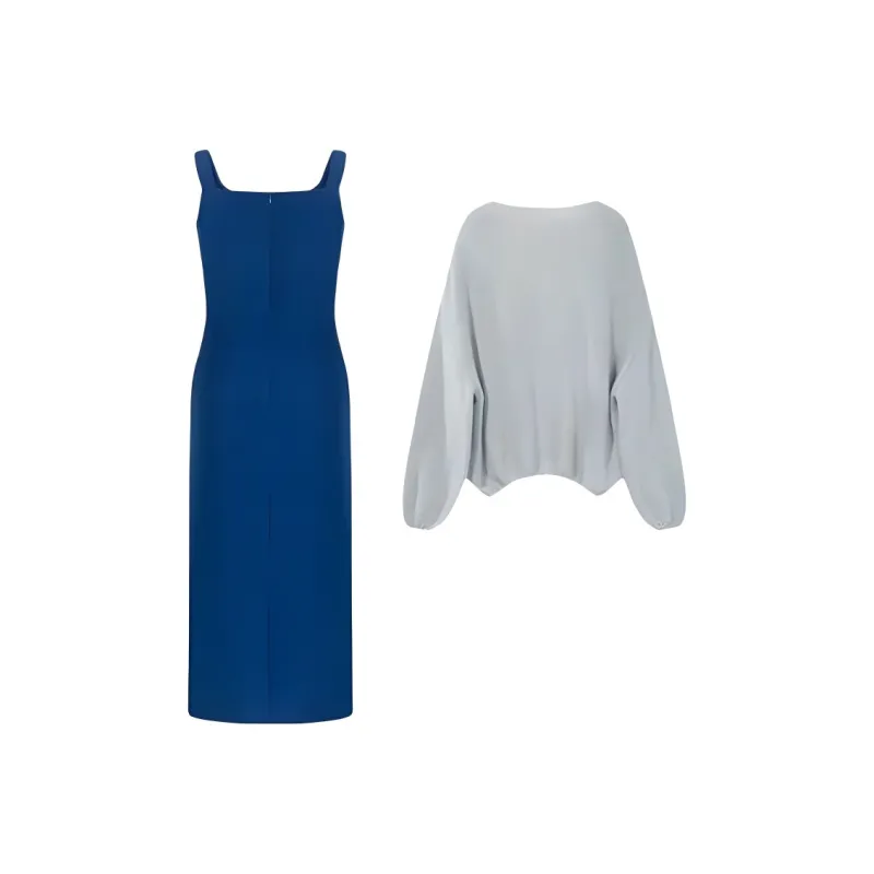 DOSOHEB Two Piece Skirt Sets Women's-1