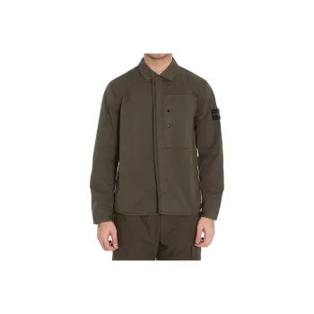STONE ISLAND Compass Patch Long Sleeved Jacket
