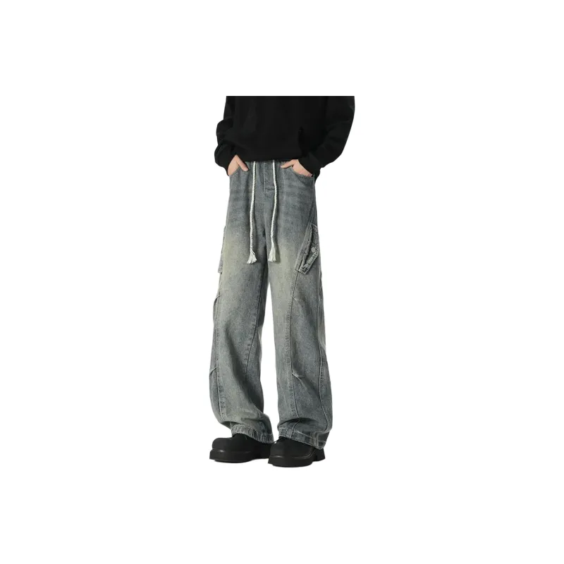 FONDLOOK Jeans Unisex-5