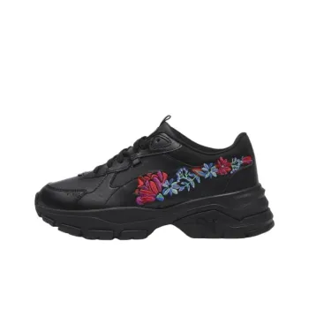 PUMA Cassia Via Anti Slip Wear Resistant Low Top Casual Shoes Women's Black