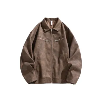 GOOSELIAR Leather Jacket Unisex
