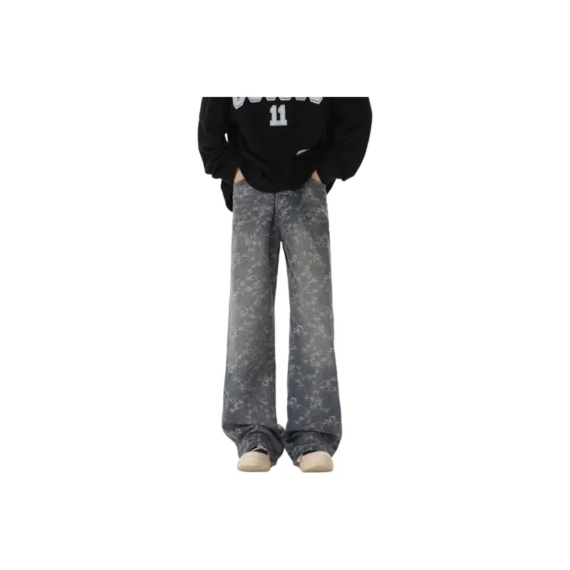PANDA ADEVIL Jeans Unisex Blue-0
