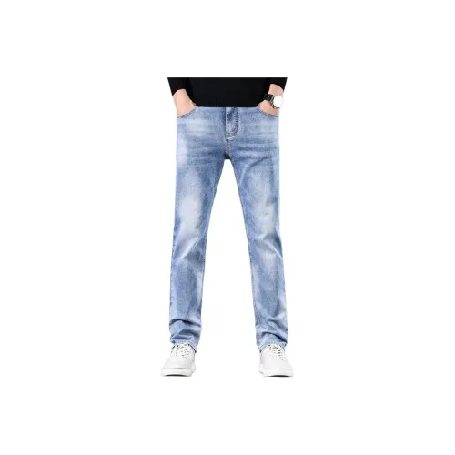 Jeep SS24 Jeans Men's Light Blue