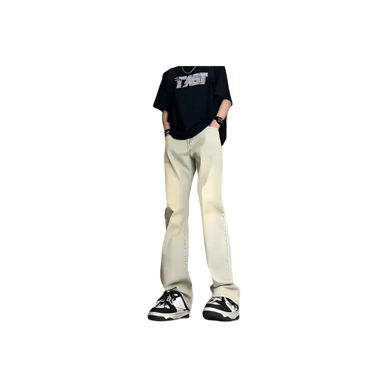 UNthemed Jeans Unisex Yellow Mud-4