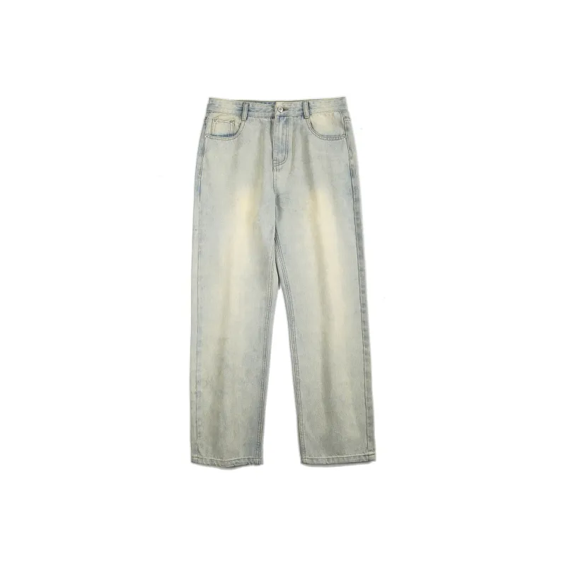 FISHGALAXY Jeans Unisex Yellow Mud-0