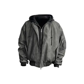 KIRHNE Jackets Coats Unisex Black
