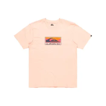 Quiksilver T Shirts Men Pink