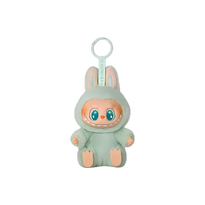 [Modified Doll] POP MART Labubu THE MONSTERS Sitting Party Collection, Confirmed, Minty Round, Sunny Hang Tag Box 15cm-4