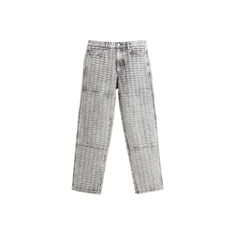 ZARA Jeans Men Gray-0