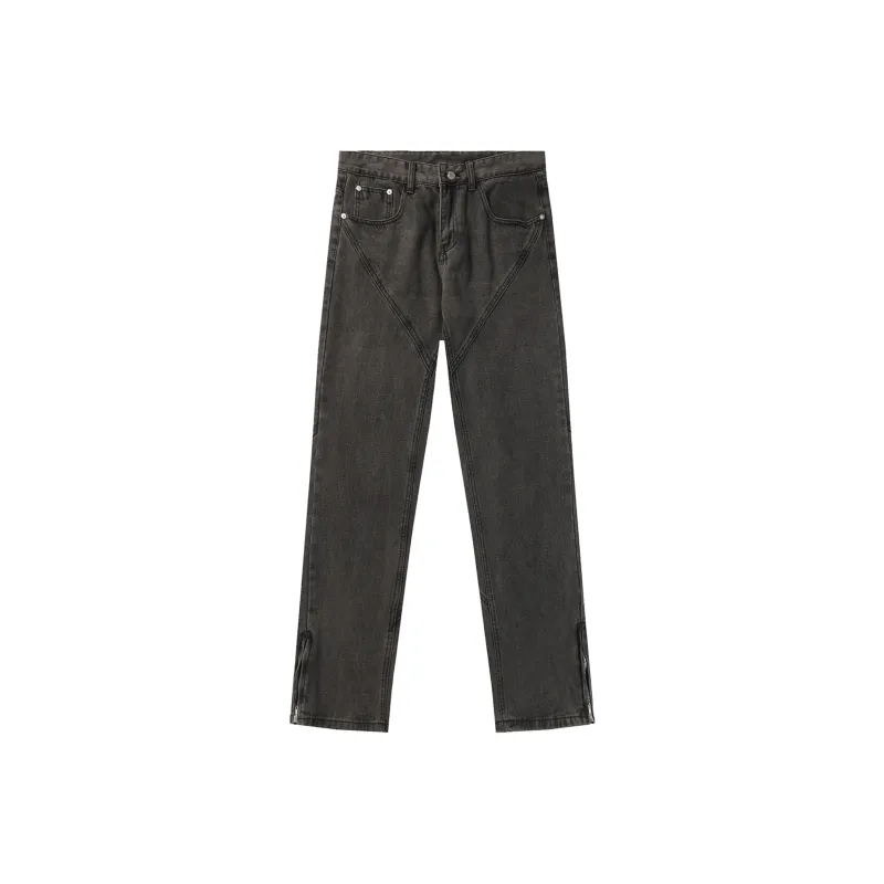 THINGYLAB Jeans Unisex Black Gray-0