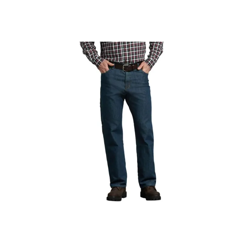 Dickies Jeans Men Stonewashed Indigo-0