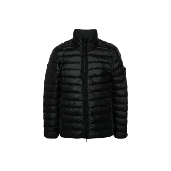 STONE ISLAND Quilted Zipped Jacket