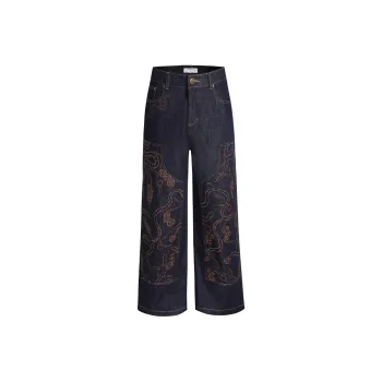DND4DES Jeans Unisex Original Denim Blue