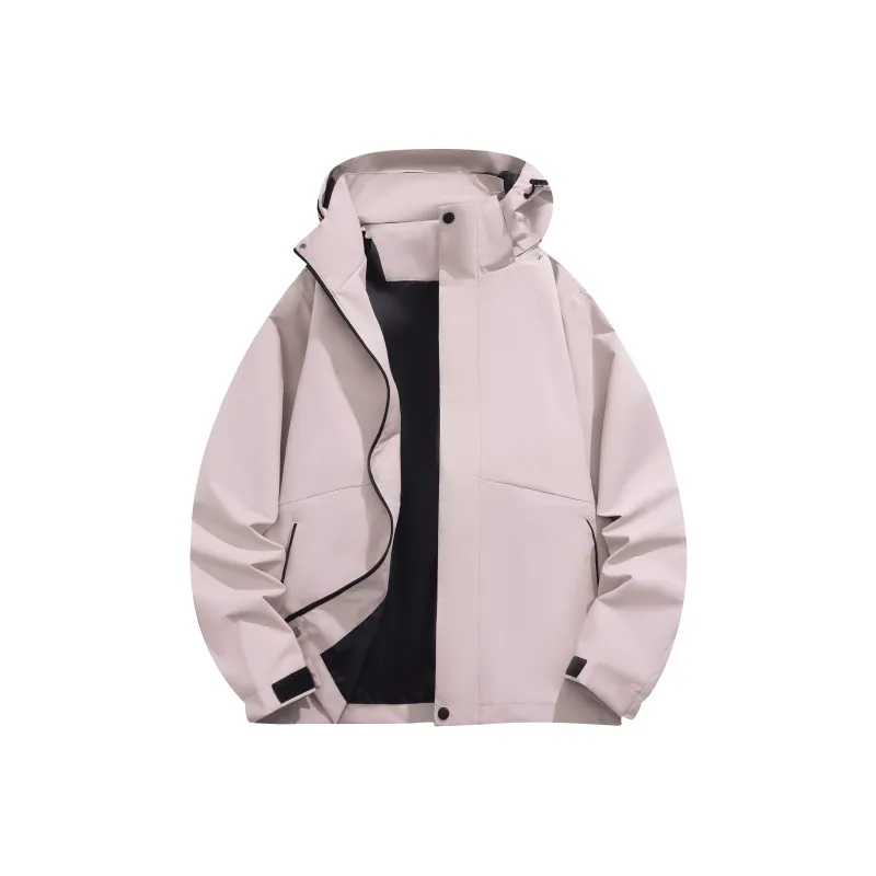 Yalu Jackets Coats Unisex Black-7