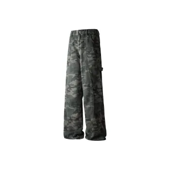 HOZZS Jeans Unisex Camouflage